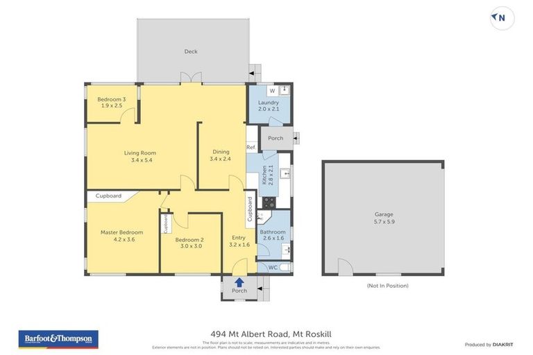 Photo of property in 494 Mount Albert Road, Mount Roskill, Auckland, 1042