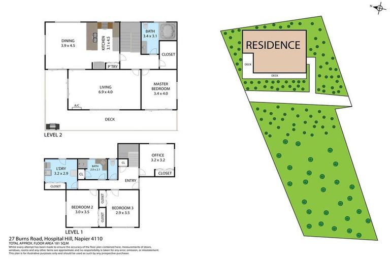 Photo of property in 27 Burns Road, Hospital Hill, Napier, 4110
