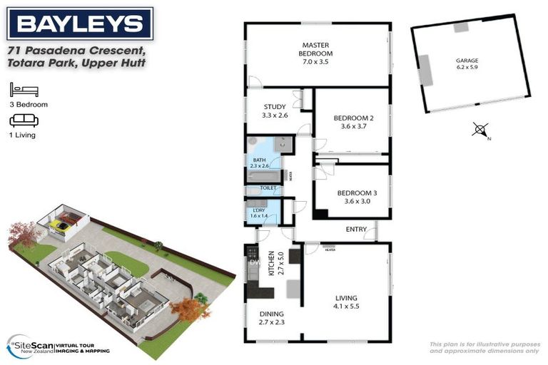 Photo of property in 71 Pasadena Crescent, Totara Park, Upper Hutt, 5018