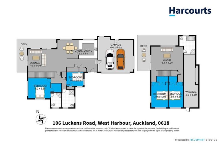 Photo of property in 106 Luckens Road, West Harbour, Auckland, 0618