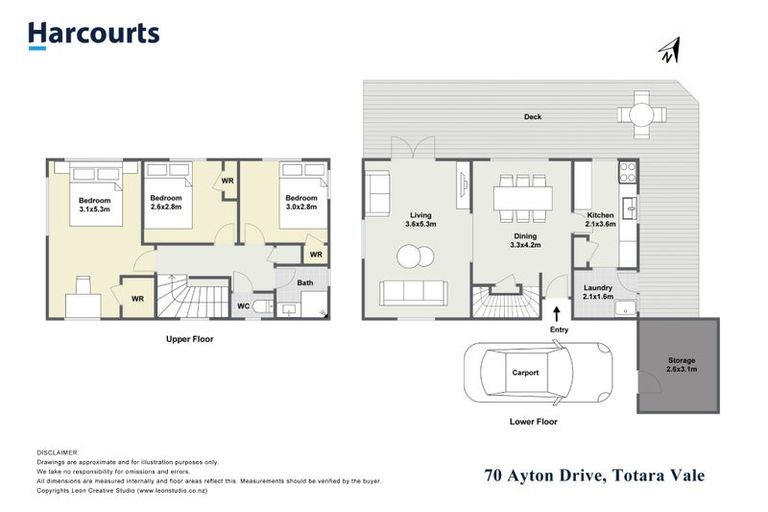 Photo of property in 2/70 Ayton Drive, Totara Vale, Auckland, 0629