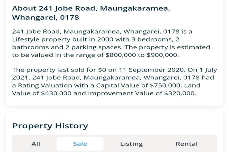 Photo of property in 241 Jobe Road, Maungakaramea, Whangarei, 0178