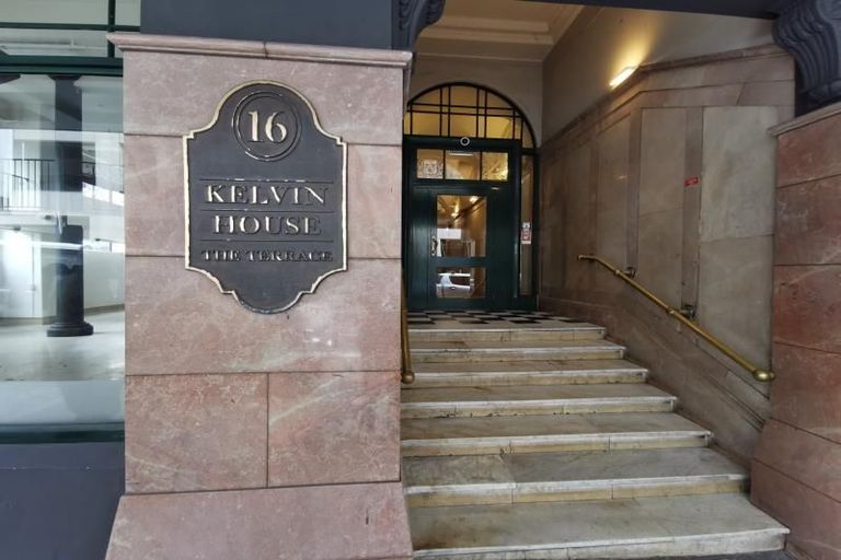 Photo of property in Kelvin House, 5h/16 The Terrace, Wellington Central, Wellington, 6011