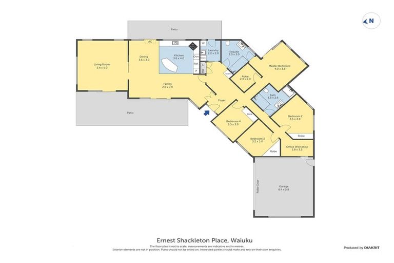 Photo of property in 10 Ernest Shackleton Place, Waiuku, 2123