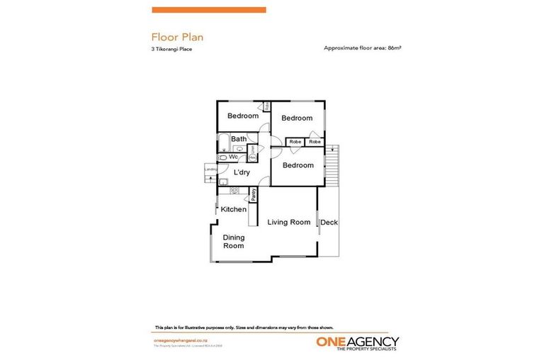 Photo of property in 3 Tikorangi Place, Morningside, Whangarei, 0110