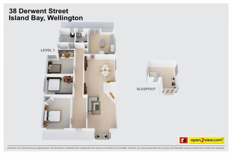 Photo of property in 38 Derwent Street, Island Bay, Wellington, 6023