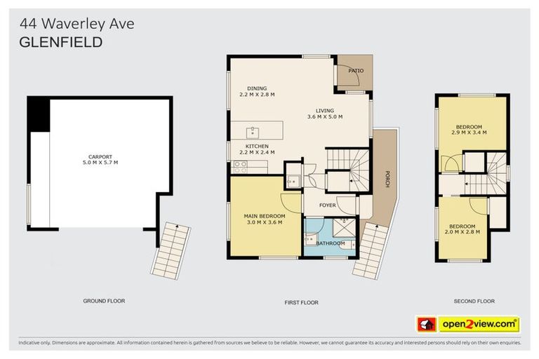 Photo of property in 44a Waverley Avenue, Glenfield, Auckland, 0629