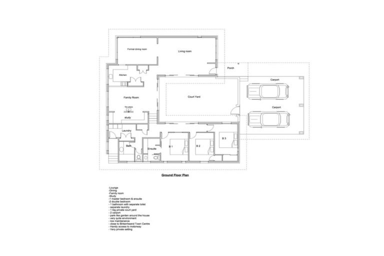 Photo of property in 3 Hebe Place, Birkenhead, Auckland, 0626