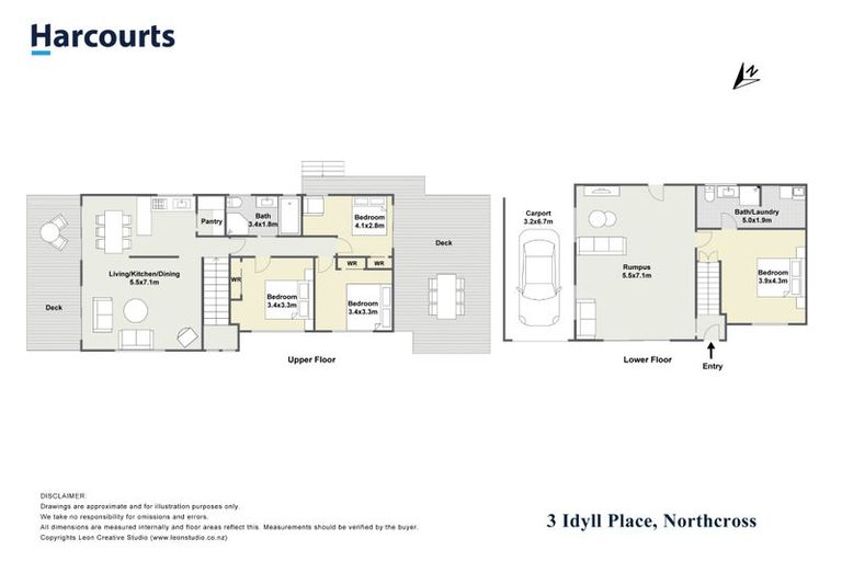 Photo of property in 3 Idyll Place, Northcross, Auckland, 0632