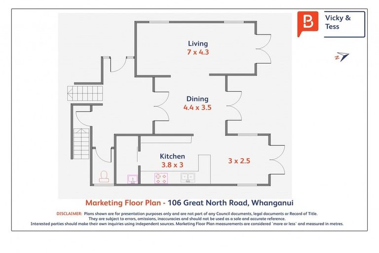 Photo of property in 106 Great North Road, Saint Johns Hill, Whanganui, 4500