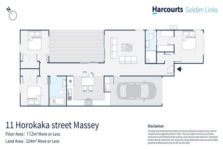 Photo of property in 11 Horokaka Street, Massey, Auckland, 0614