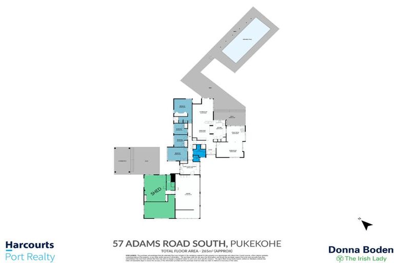 Photo of property in 57 Adams Road South, Pukekohe, 2120