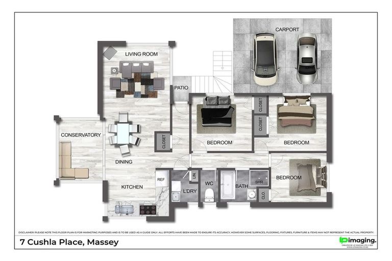 Photo of property in 7 Cushla Place, Massey, Auckland, 0614