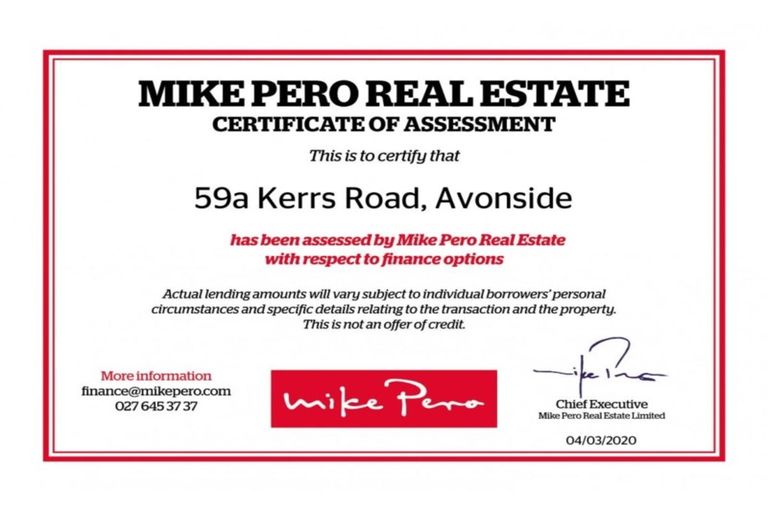 Photo of property in 59a Kerrs Road, Avonside, Christchurch, 8061