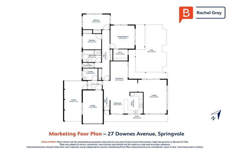 Photo of property in 27 Downes Avenue, Springvale, Whanganui, 4501