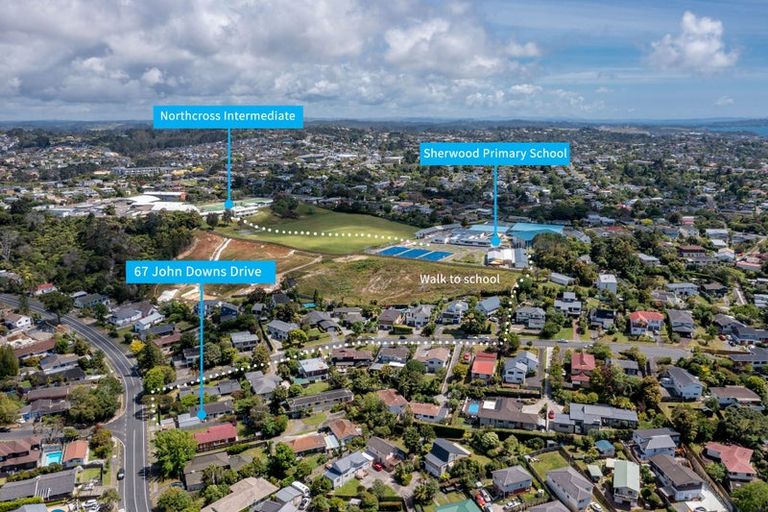 Photo of property in 67 John Downs Drive, Browns Bay, Auckland, 0630
