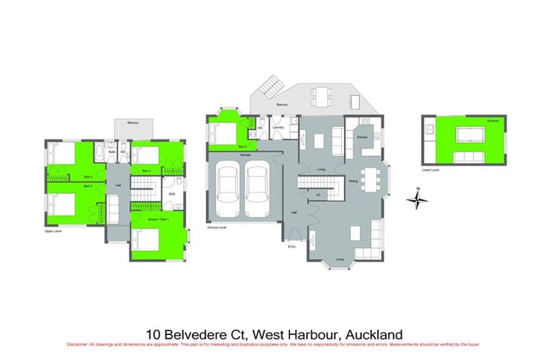 Photo of property in 10 Belvedere Court, West Harbour, Auckland, 0618