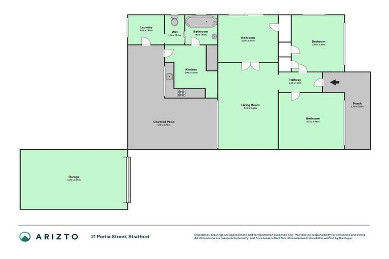 Photo of property in 21 Portia Street, Stratford, 4332