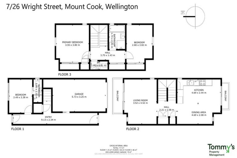 Photo of property in 7/26 Wright Street, Mount Cook, Wellington, 6021