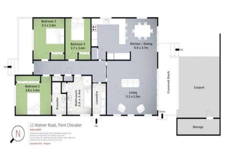 Photo of property in 12 Walmer Road, Point Chevalier, Auckland, 1022