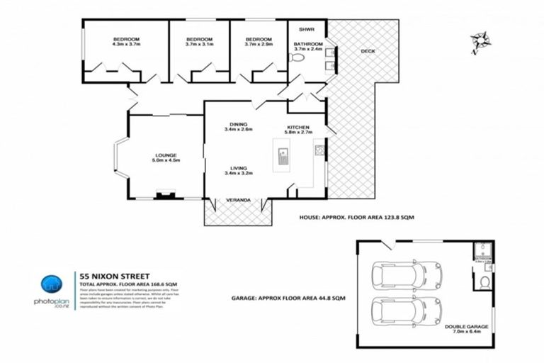 Photo of property in 55 Nixon Street, Hamilton East, Hamilton, 3216