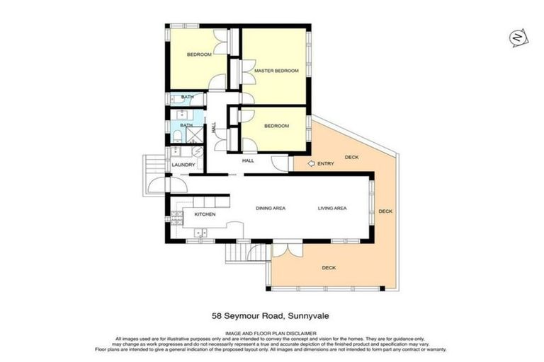 Photo of property in 58 Seymour Road, Sunnyvale, Auckland, 0612