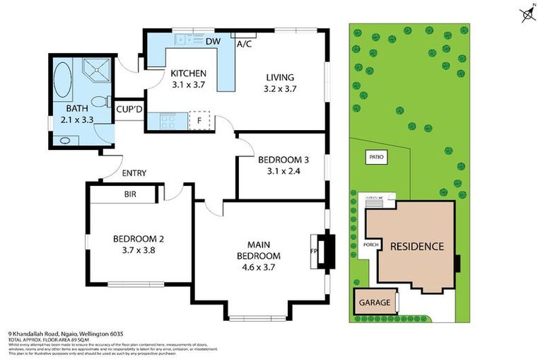 Photo of property in 9 Khandallah Road, Ngaio, Wellington, 6035