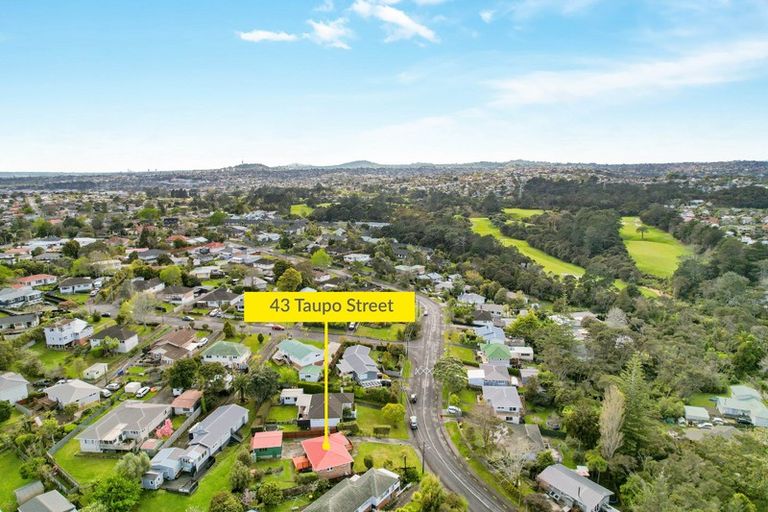 Photo of property in 43 Taupo Street, Green Bay, Auckland, 0604