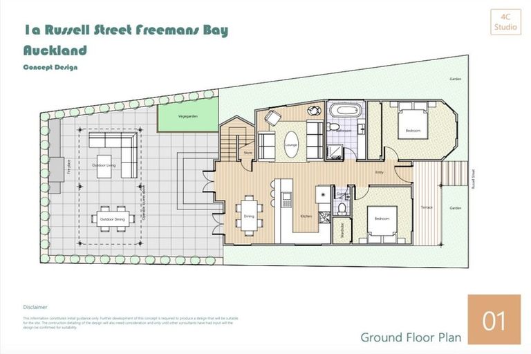 Photo of property in 1a Russell Street, Freemans Bay, Auckland, 1011