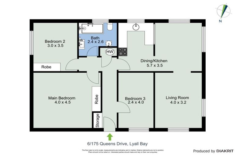 Photo of property in 6/175 Queens Drive, Lyall Bay, Wellington, 6022