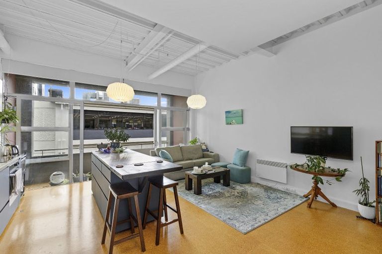 Photo of property in Croxley Mill Apartments, 205/33 Frederick Street, Te Aro, Wellington, 6011