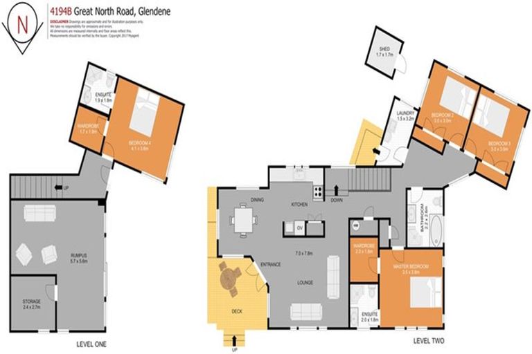 Photo of property in 4194b Great North Road, Glendene, Auckland, 0602