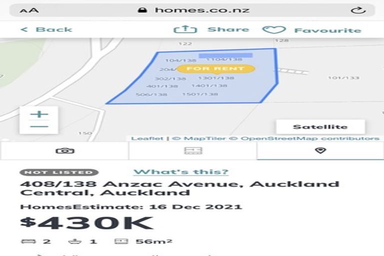 Photo of property in Unilodge Apartments, 408/138 Anzac Avenue, Auckland Central, Auckland, 1010
