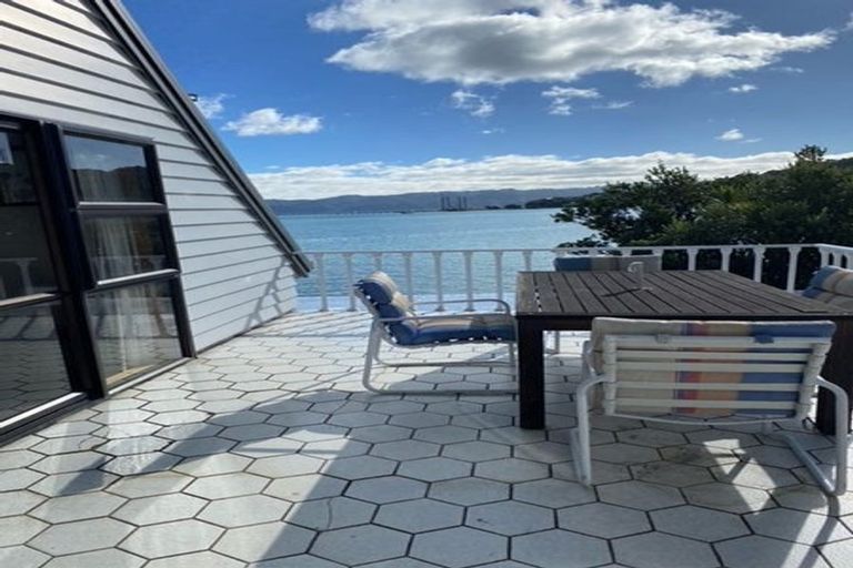 Photo of property in 1/2 Gill Road, Lowry Bay, Lower Hutt, 5013