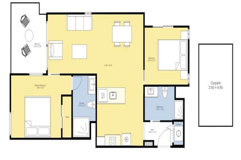 Photo of property in 305/19 Rawene Road, Birkenhead, Auckland, 0626