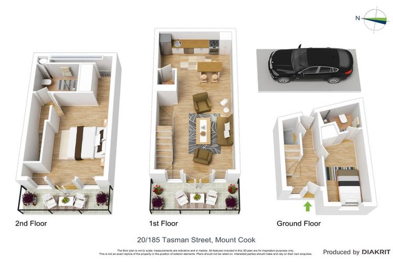 Photo of property in 20/185 Tasman Street, Mount Cook, Wellington, 6021