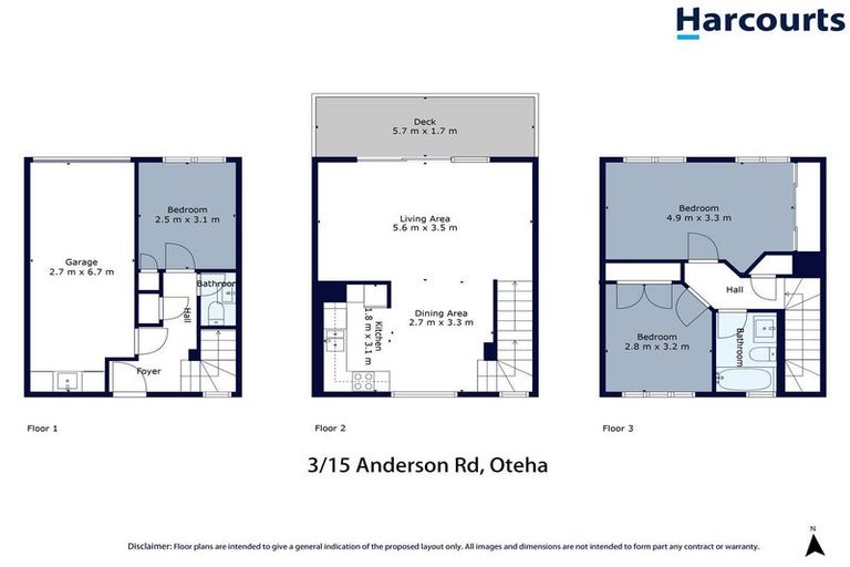 Photo of property in 3/15 Andersons Road, Oteha, Auckland, 0632