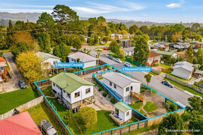 Photo of property in 1 Maywood Crescent, Glen Eden, Auckland, 0602