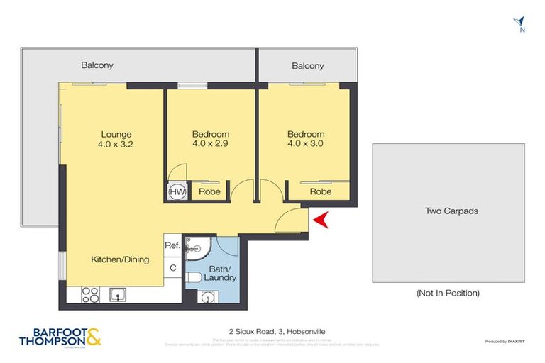 Photo of property in 3/2 Sioux Road, Hobsonville, Auckland, 0616