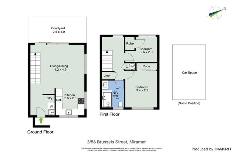 Photo of property in 3/58 Brussels Street, Miramar, Wellington, 6022