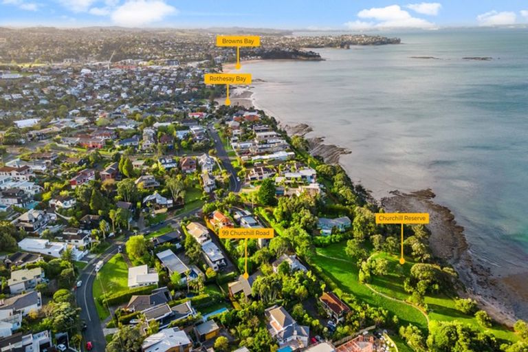 Photo of property in 99 Churchill Road, Murrays Bay, Auckland, 0630