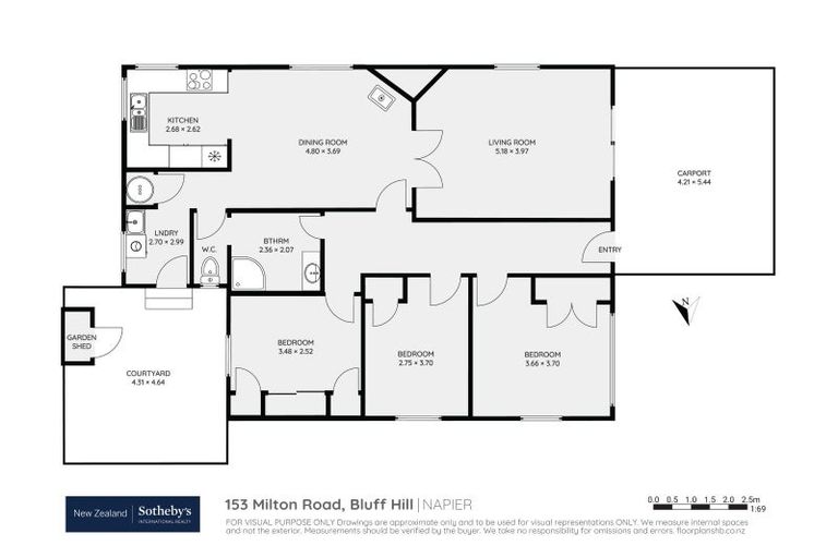 Photo of property in 153 Milton Road, Bluff Hill, Napier, 4110