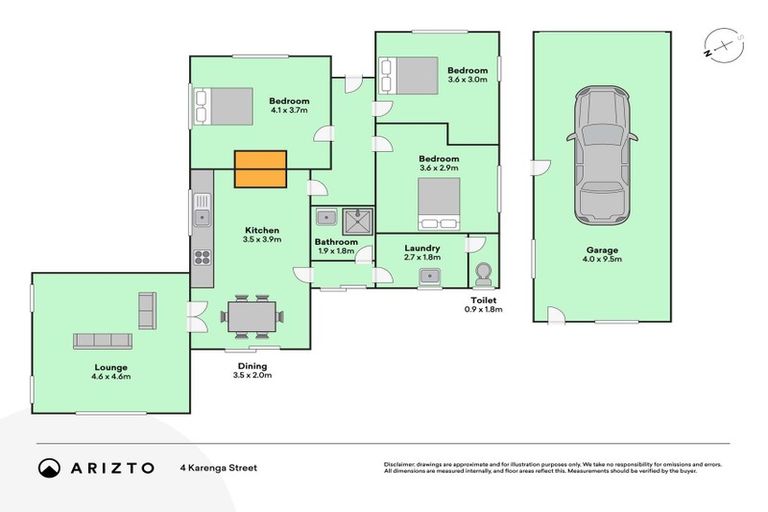 Photo of property in 4 Karenga Street, Koutu, Rotorua, 3010