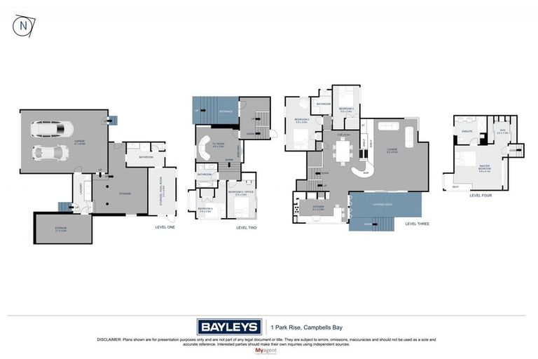 Photo of property in 1 Park Rise, Campbells Bay, Auckland, 0630