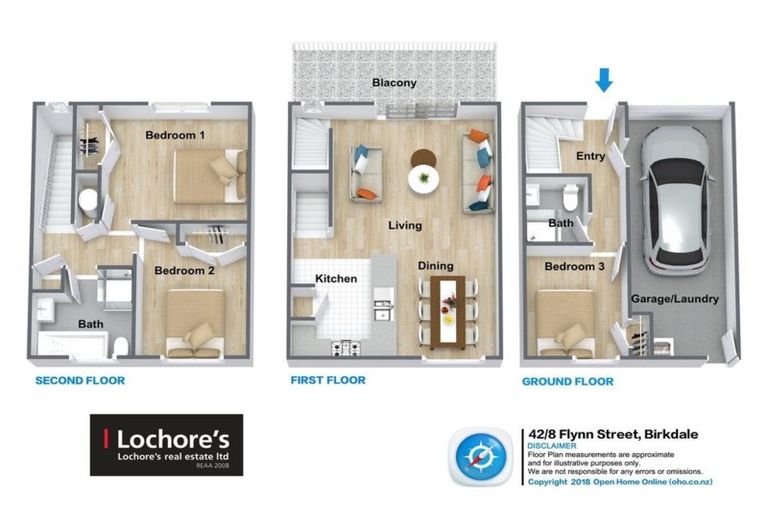 Photo of property in 42/8 Flynn Street, Birkdale, Auckland, 0626