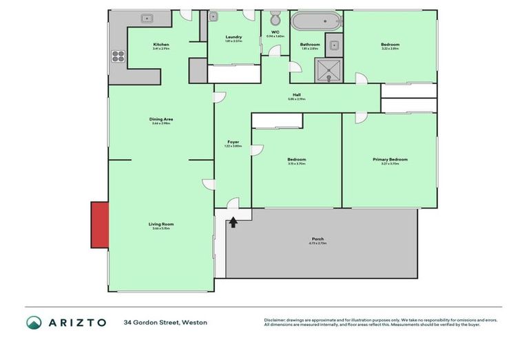 Photo of property in 34 Gordon Street, Weston, Oamaru, 9401