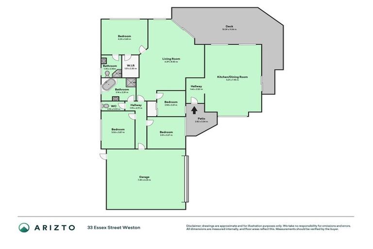 Photo of property in 33 Essex Street, Weston, Oamaru, 9401