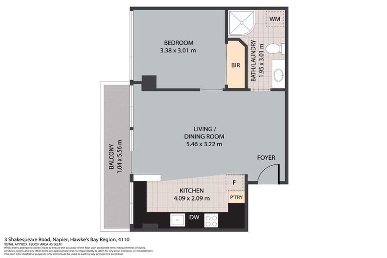 Photo of property in 58/3 Shakespeare Road, Napier South, Napier, 4110