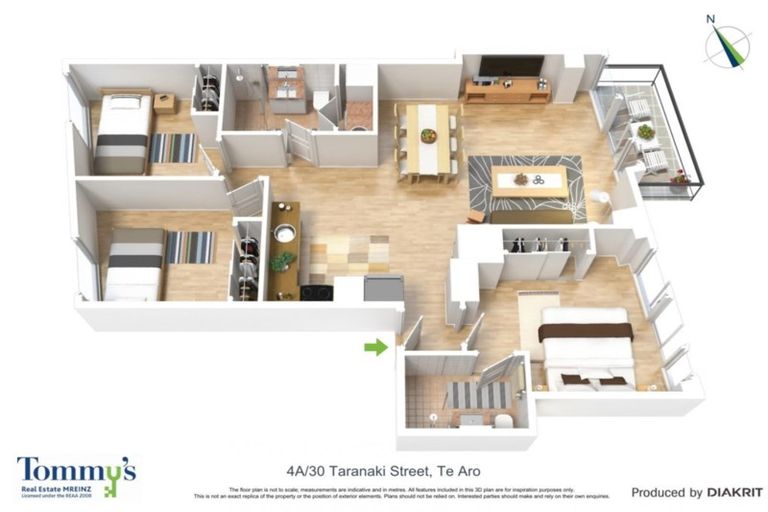 Photo of property in Elevate, 4/30a Taranaki Street, Te Aro, Wellington, 6011