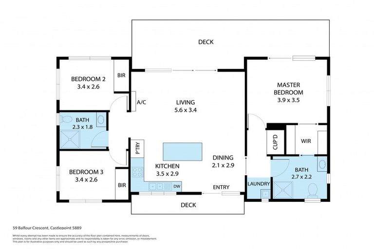 Photo of property in 59 Balfour Crescent, Castlepoint, Tinui, 5889